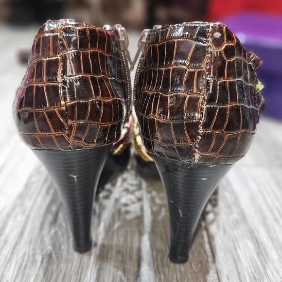 Madden Girl womens kickoff open-toe platform high-heeled Strappy Shoes 9 - Picture 5 of 7